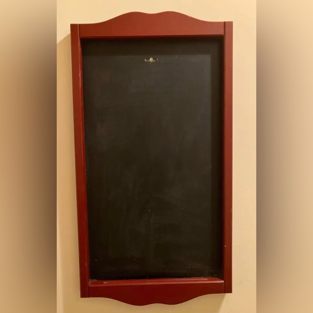 Red Chalkboard